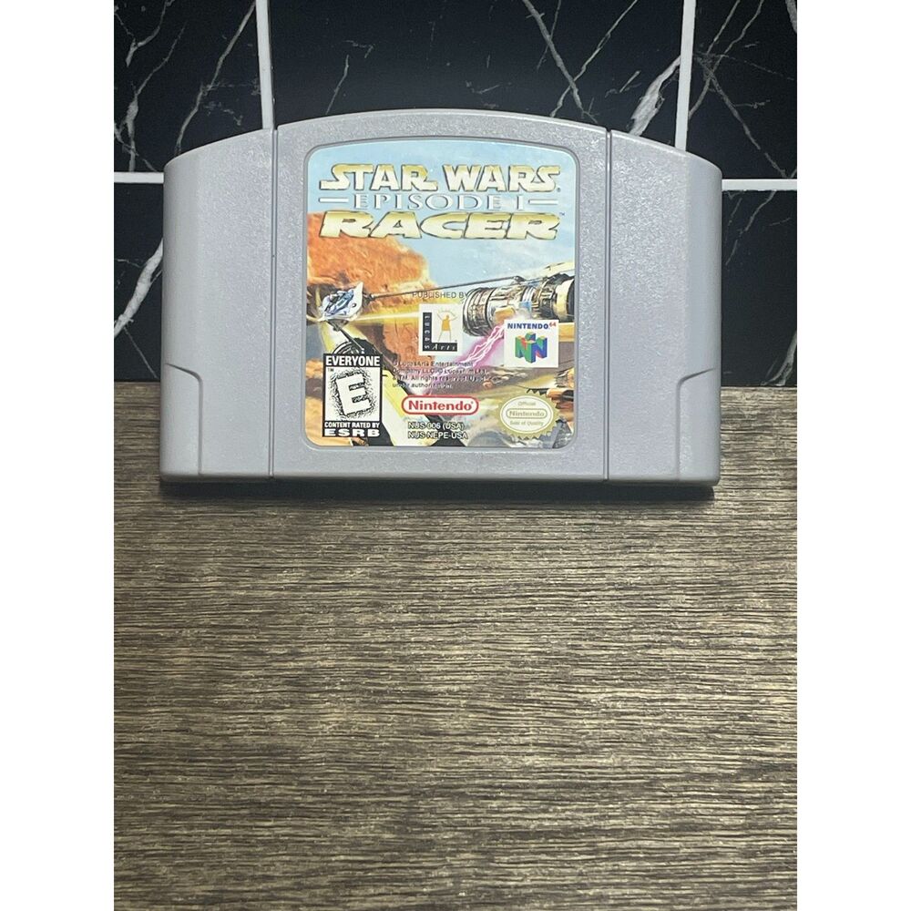 Star Wars Episode I Racer – Nintendo 64 N64 Game Cartridge – Tested